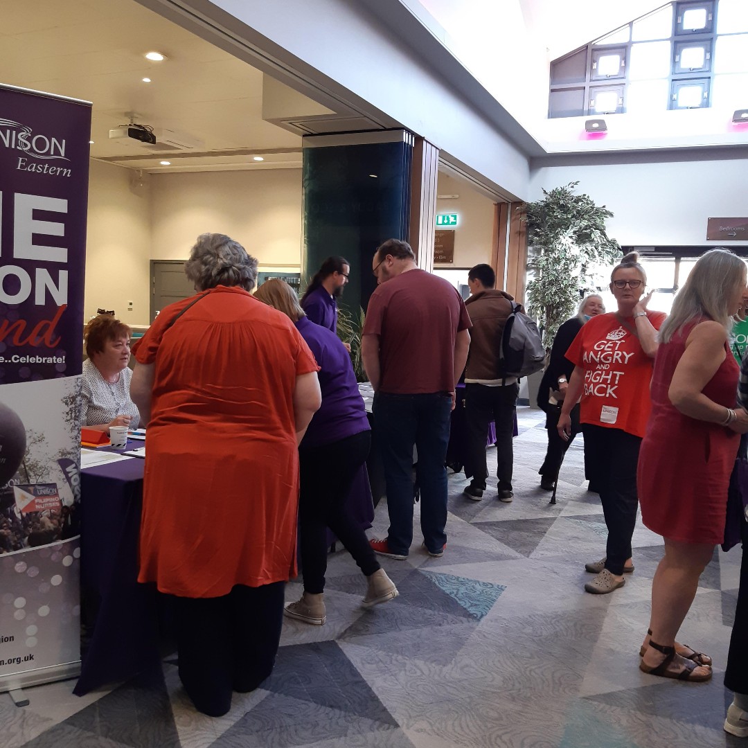 UNISONEastern's tweet photo. We're off!
#OneUNISON Weekend 2022 is here! Delegates have arrived and are enjoying their courses as we speak! https://t.co/AshRxpYdxd