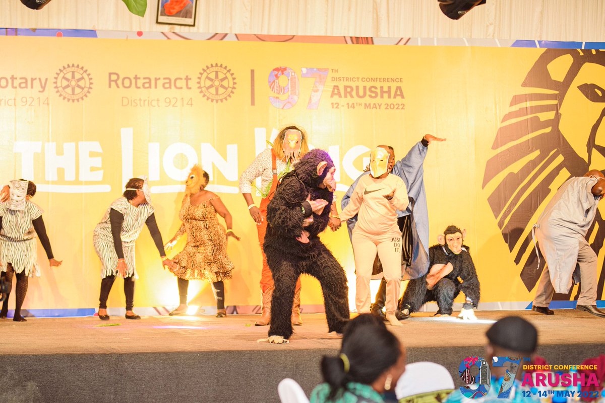 rotaryd9214's tweet photo. ABOUT LAST NIGHT AT MOUNT MERU HOTEL.

the lion king themed night.

#97thDCA https://t.co/euysbVpikY