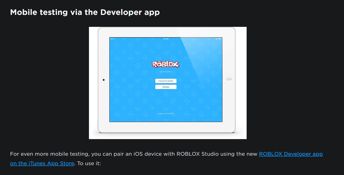 About: ROBLOX Developer (iOS App Store version)
