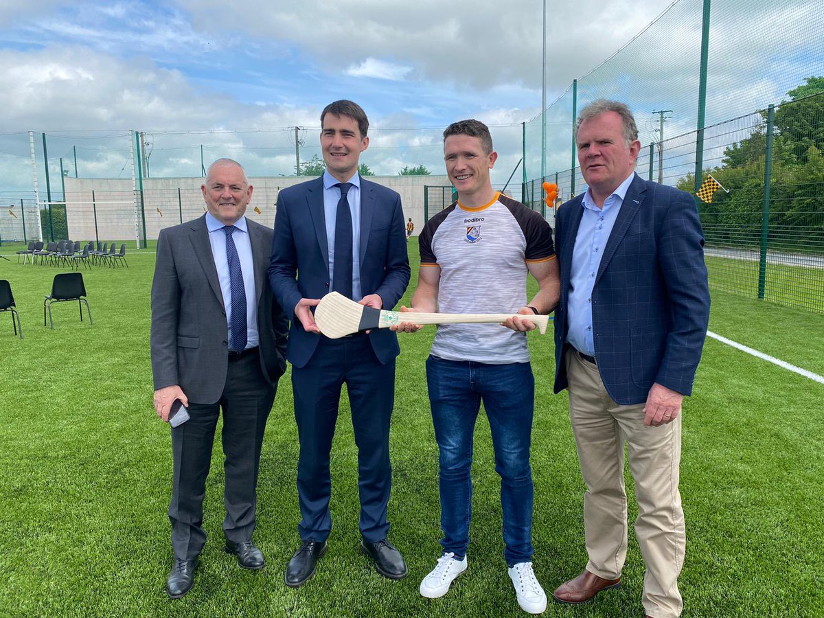 jackfchambers's tweet photo. Congratulations to everyone at @DanesfortCLG ⚫🟡

It was an honour to officially open the new astro pitch as the club celebrates its Centenary year!

It was an incredible community effort to deliver this state of the art facility which will benefit current and future generations https://t.co/0fYP7qSn73