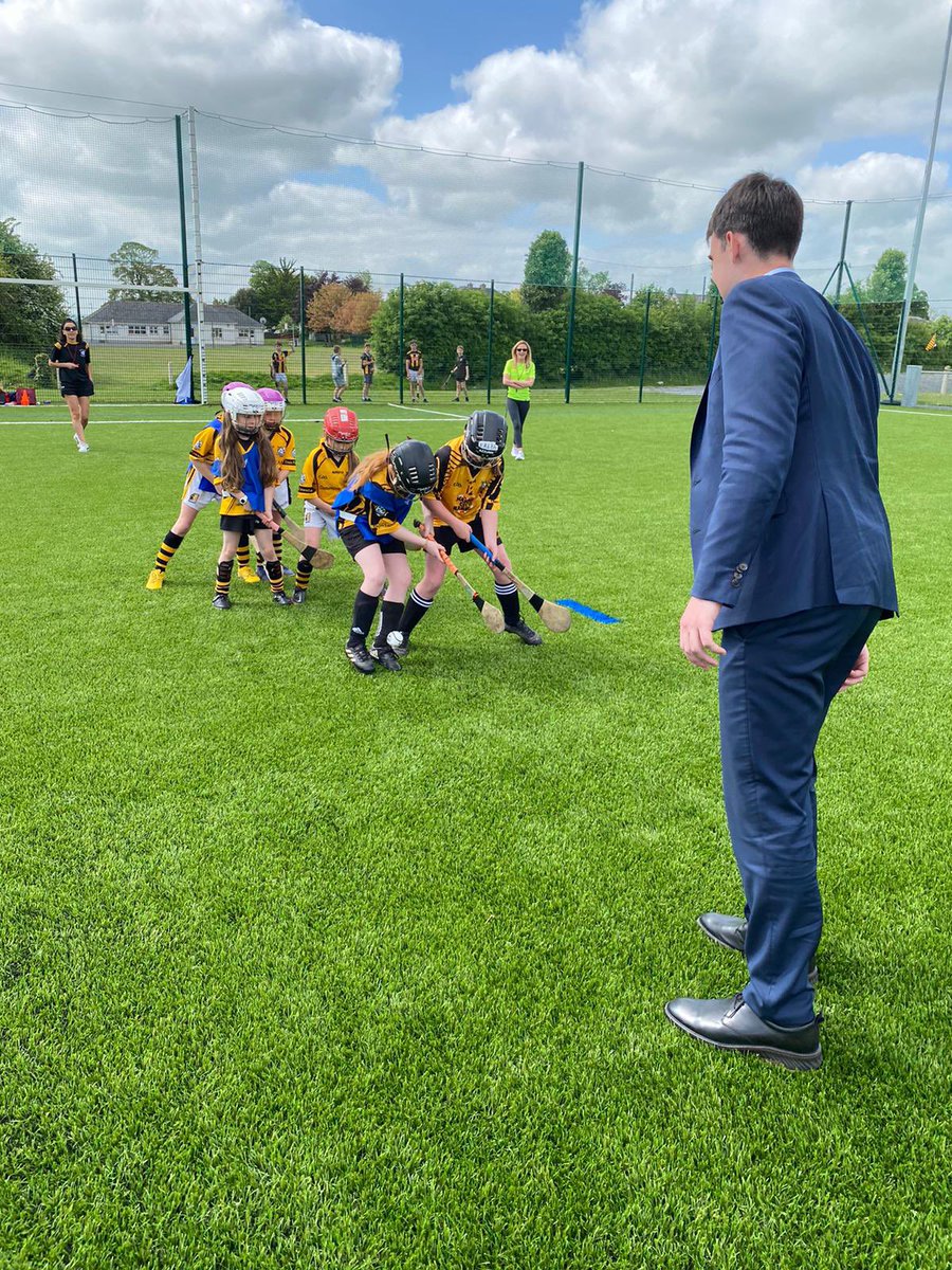 jackfchambers's tweet photo. Congratulations to everyone at @DanesfortCLG ⚫🟡

It was an honour to officially open the new astro pitch as the club celebrates its Centenary year!

It was an incredible community effort to deliver this state of the art facility which will benefit current and future generations https://t.co/0fYP7qSn73