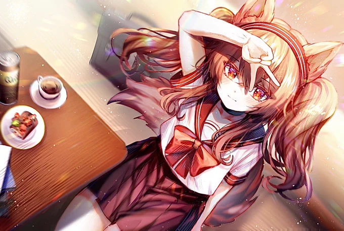 #アークナイツ #明日方舟 #Arknights 
アンジェたんおめでと✨✨最喜欢你了 