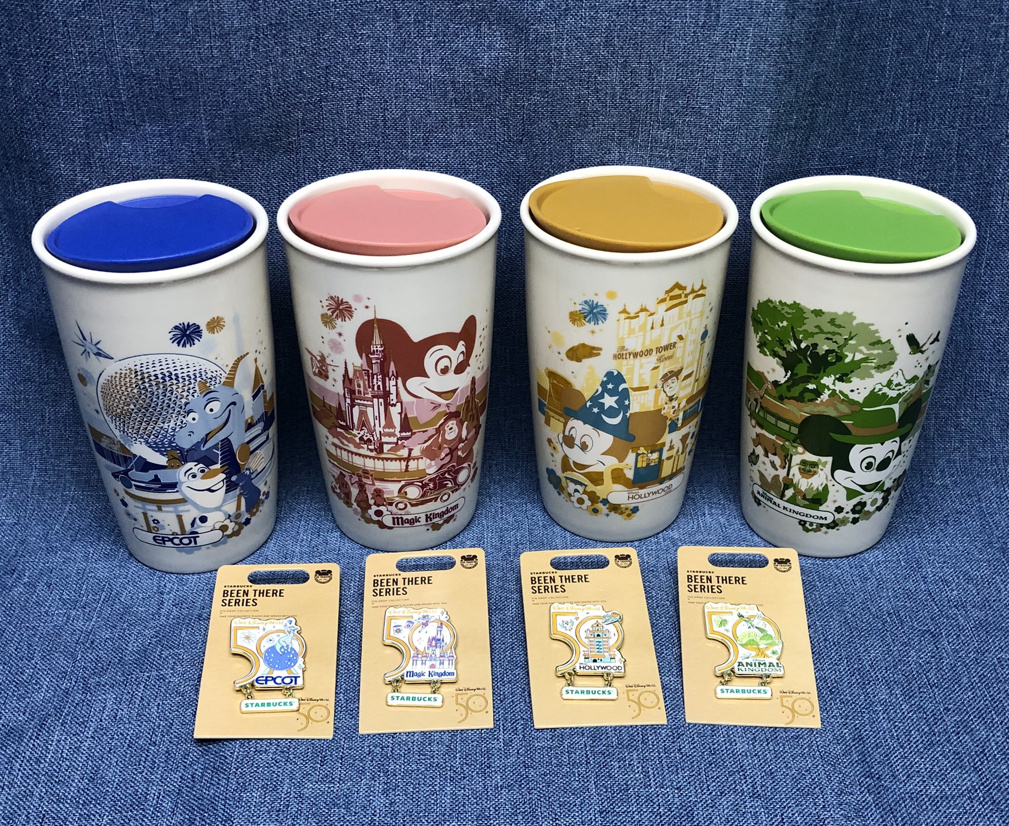 日本未発売】ディズニー50周年記念 スタバ コラボタンブラー - 食器 日本未発売】ディズニー50周年記念 スタバ コラボタンブラー - 食器