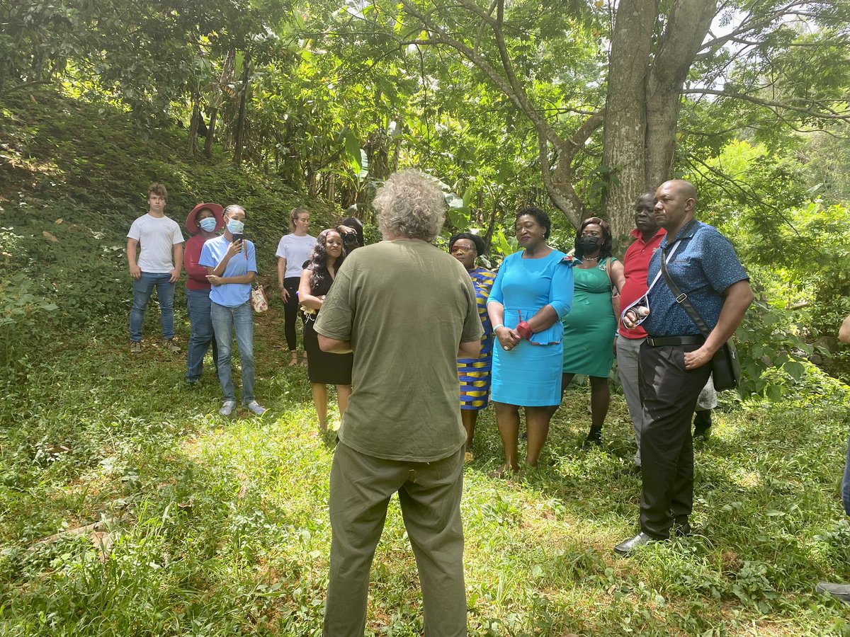 MagsFielden's tweet photo. Day 1 @GrenadaChocoFes @crayfishbay @JouvayChocolate @puregrenada #treetobar #grenadachocolate #caribbeanevents #caribbeanchocolate https://t.co/VBQ5lTBbdK