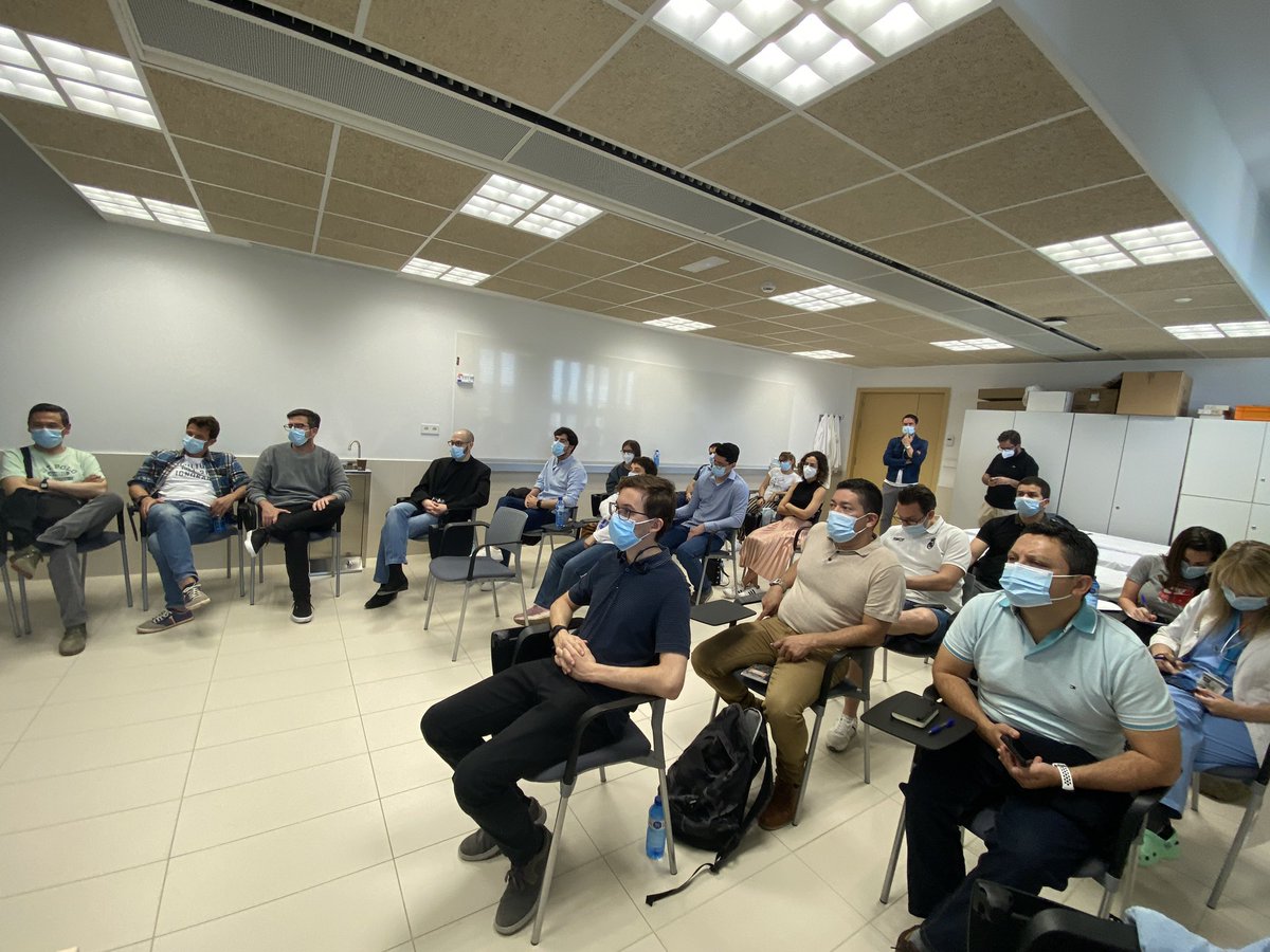 Fantástico día de formación en ecografía para urgencias. <a href="/ecourgsantpau/">EcoUrgSantPau</a> y <a href="/UrgenciesHGG/">UrgènciesHGG</a>. Gracias <a href="/RLazzari_Hsp/">Roberto Lazzari</a> <a href="/SergioPBaena/">Sergio Pérez Baena</a>, Juan Fernández, Jesús Gómez, Eloy Naranjo! <a href="/hggranollers/">Hospital General de Granollers</a> #POCUS