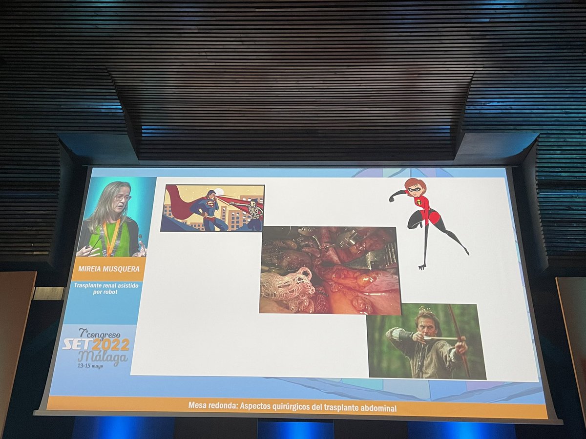 Interesting presentation from <a href="/mireiamusquera/">MMusquera</a> regarding robot assisted kidney transplant at <a href="/SETrasplante/">SETrasplante</a> 👍
