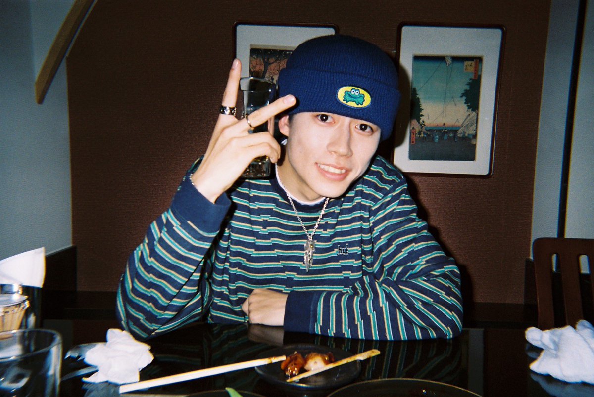 ゆうたさんオフショット📸 ピースしてる最高ショットいただきました