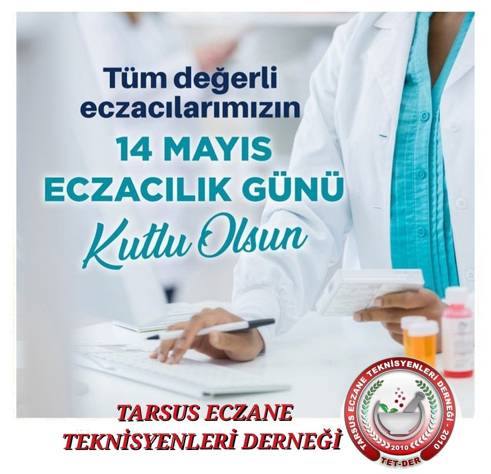 tetder1's tweet photo. Mesleğimizin mimarı tüm Eczacılarımızın "14 Mayıs Eczacılık Günü" kutlu olsun. https://t.co/PWWUPz3wyJ
