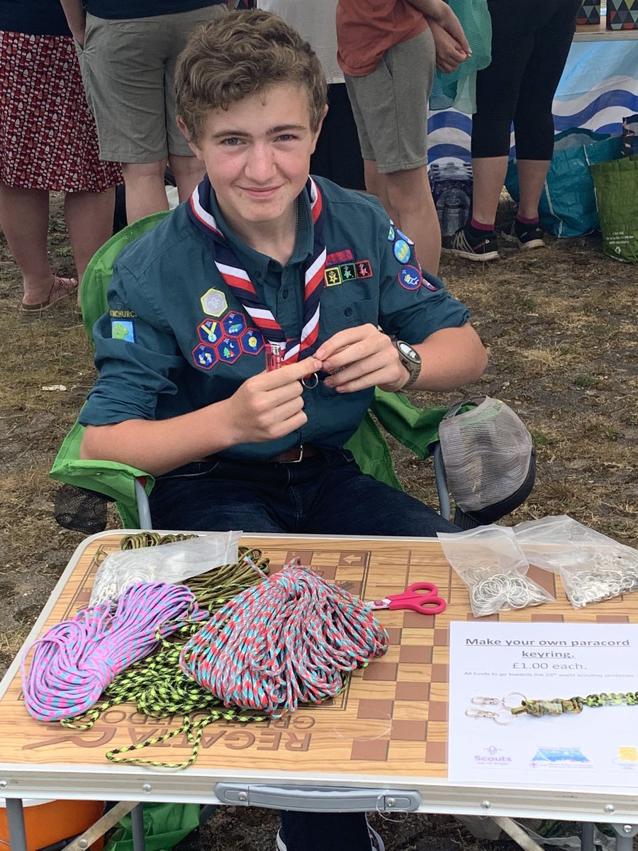 Come and visit the Isle of Wight scout #25worldscoutjamboree contingent and support their fundraising at Riverfest on Newport Quay today