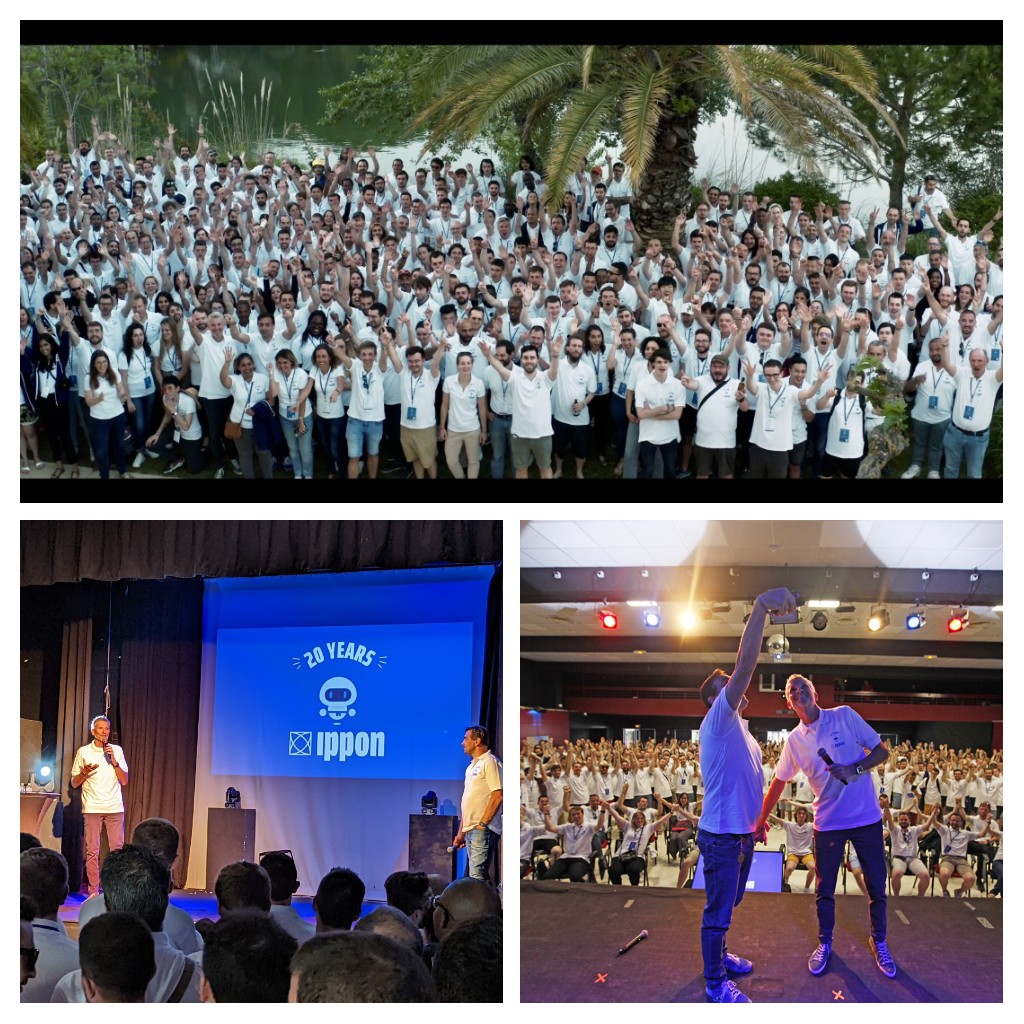 Merci <a href="/DenisBrogniart/">Denis Brogniart</a> pour ta participation inspirante aux 20 ans de <a href="/ippontech/">Ippon Technologies</a>