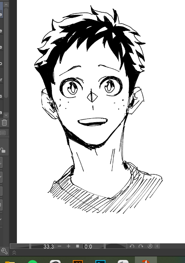 Improving my short-haired deku ✨👀😫💕 