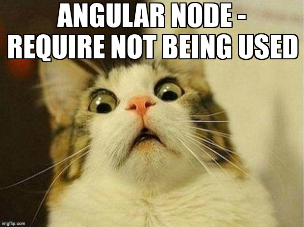 overflow_meme's tweet image. Angular Node - require not being used stackoverflow.com/questions/7223… #typescripttypings #nodejs #angular #typescript