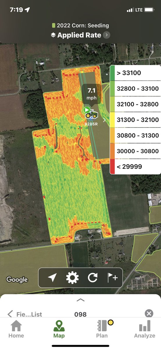 jhdfarm's tweet photo. A bit slow on the trigger to tweet #plant2022. Approaching halfway mark https://t.co/vNYEpoWDym