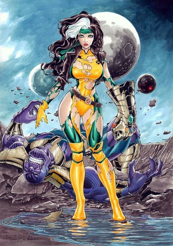 #Rogue vs #Thanos