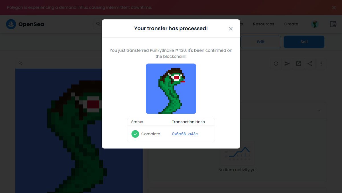 PunkySnakesClub's tweet photo. @Woopysimp @StormzETH @BoaJocky https://t.co/jTCbP6OzrY

just gave you a PunkySnake! 🐍
tag your friends 😄📈 https://t.co/mxbYTuINqr