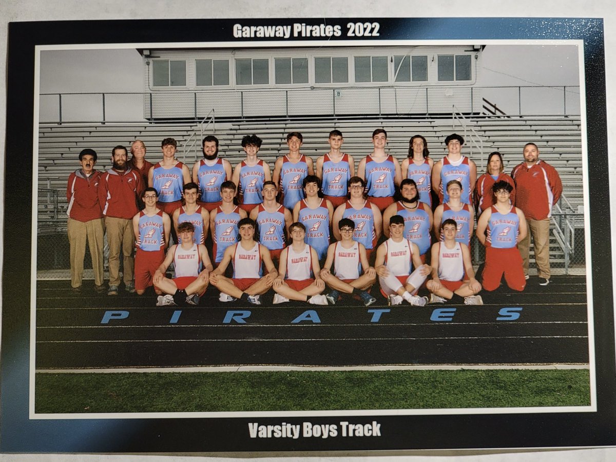BIG_ZSports's tweet photo. Congratulations to the Garaway Boys Track Team! The Pirates are your 2022 IVC South Champions. @GarawayAthletic @EastDistrictAB 

Photo credit: Zach Mottice https://t.co/0q155WgRHU