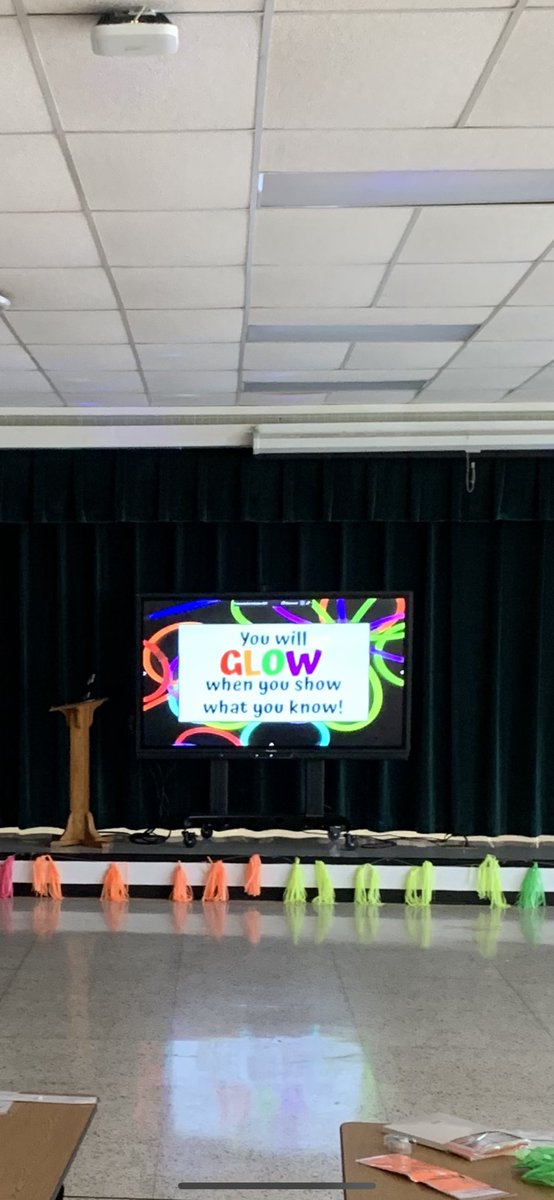 Had so much fun at our neon GLOW party celebrating 4th graders hard work and the SOL’s! <a href="/GuilfordEle/">Guilford Elementary School</a>