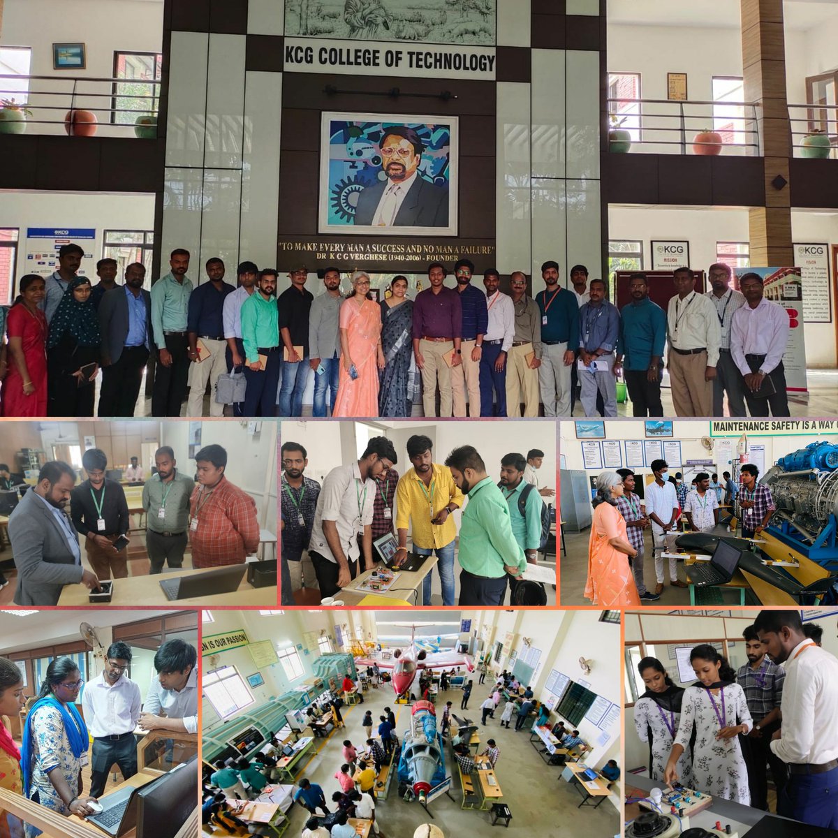 KCGtechnology's tweet photo. The Office of Student affairs conducted "INNOCON '22" - Building a culture of Innovation focusing on Green Tech, Assistive Technology, Smart Automation, Space Exploration &amp; Pervasive computing with a Jury team from several well renowned companies. #KCGCollege  #innocon2022 https://t.co/O44kOxKFbS