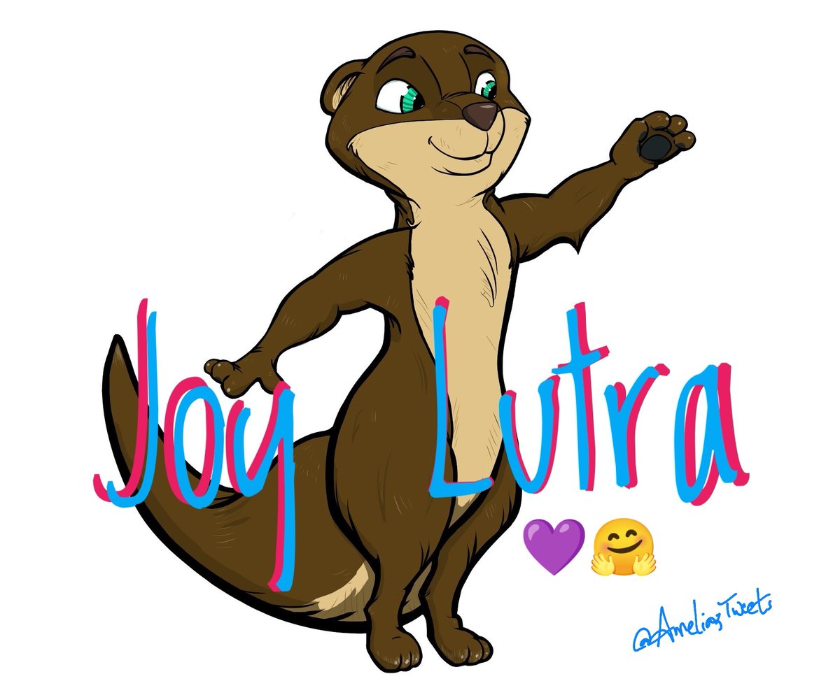 @DogmoneyDog The Otter is looking very joyous and confident. My suggestion for the mascot name is 'Joy Lutra' Lutra is a family species of Otter. Hope you like it. #Mascot #doge #dogecoin #Dogefam 💜🤗