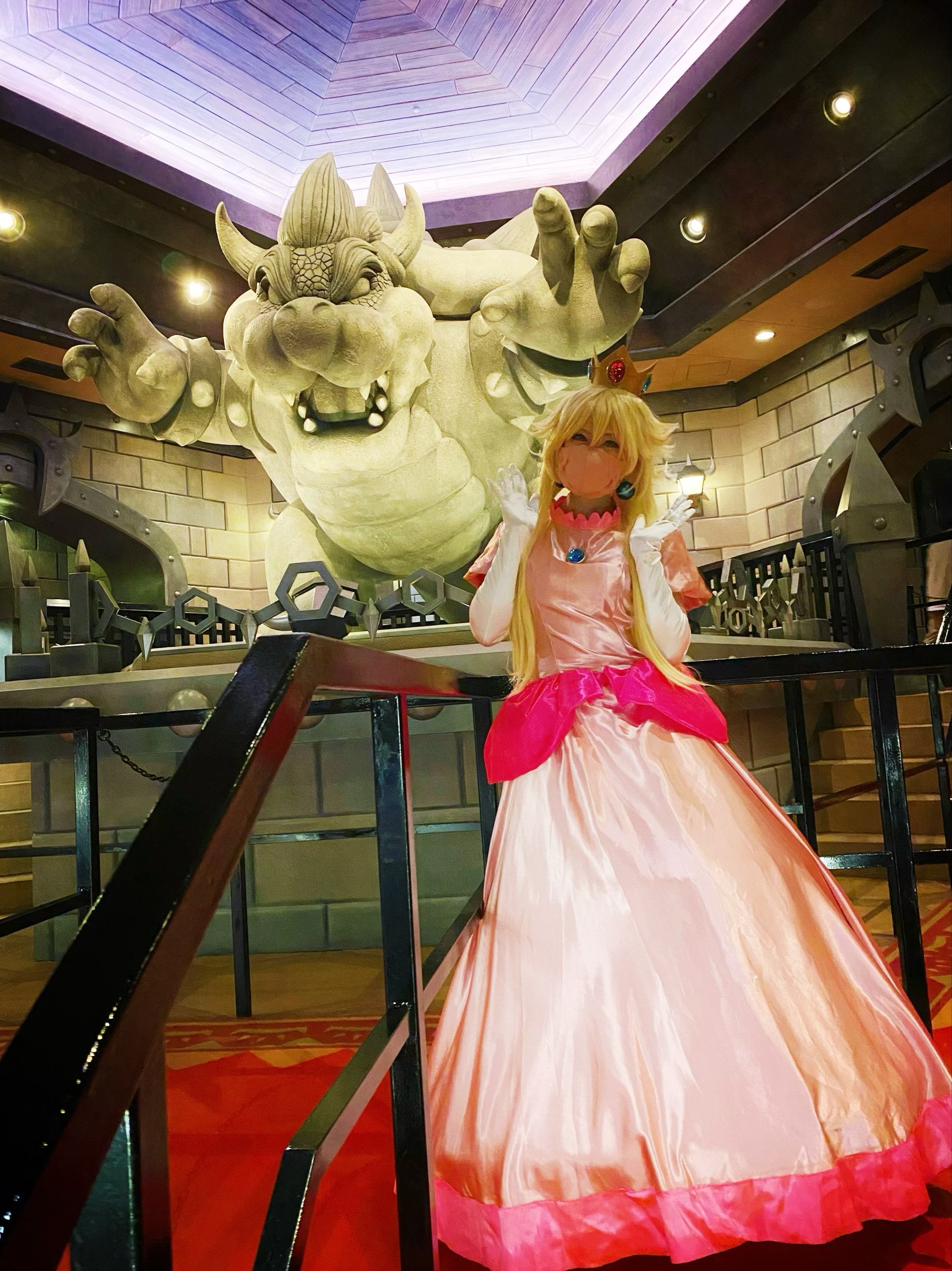 【1点のみ販売】【110】ロゼッタ姫　ニンテンドーワールド　USJ コスプレ ロゼッタ姫 コスプレ カジュアル - マリオ ロゼッタ姫 コスプレ