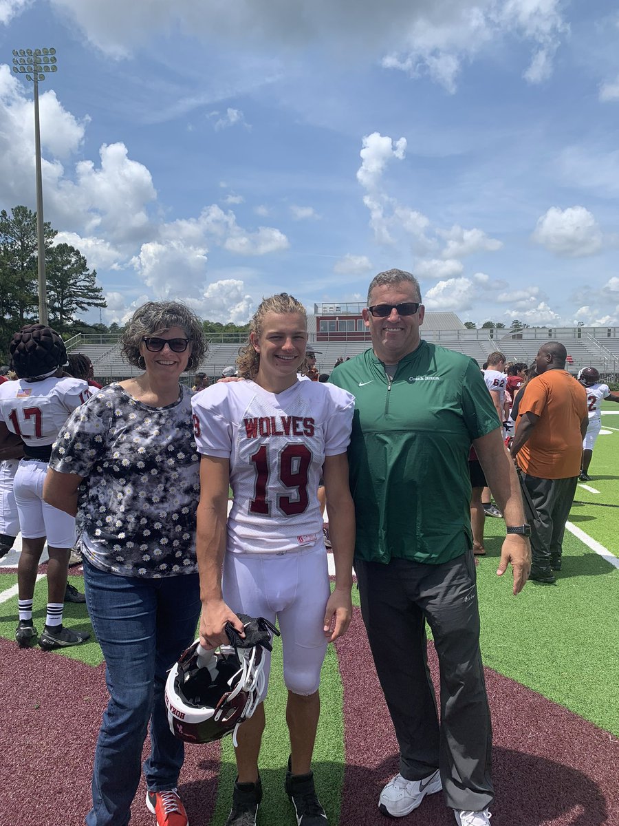 Great Morning at the CHILES scrimmage! These Braun’s are Skill Players! <a href="/ArmyWP_Football/">Army Football</a>