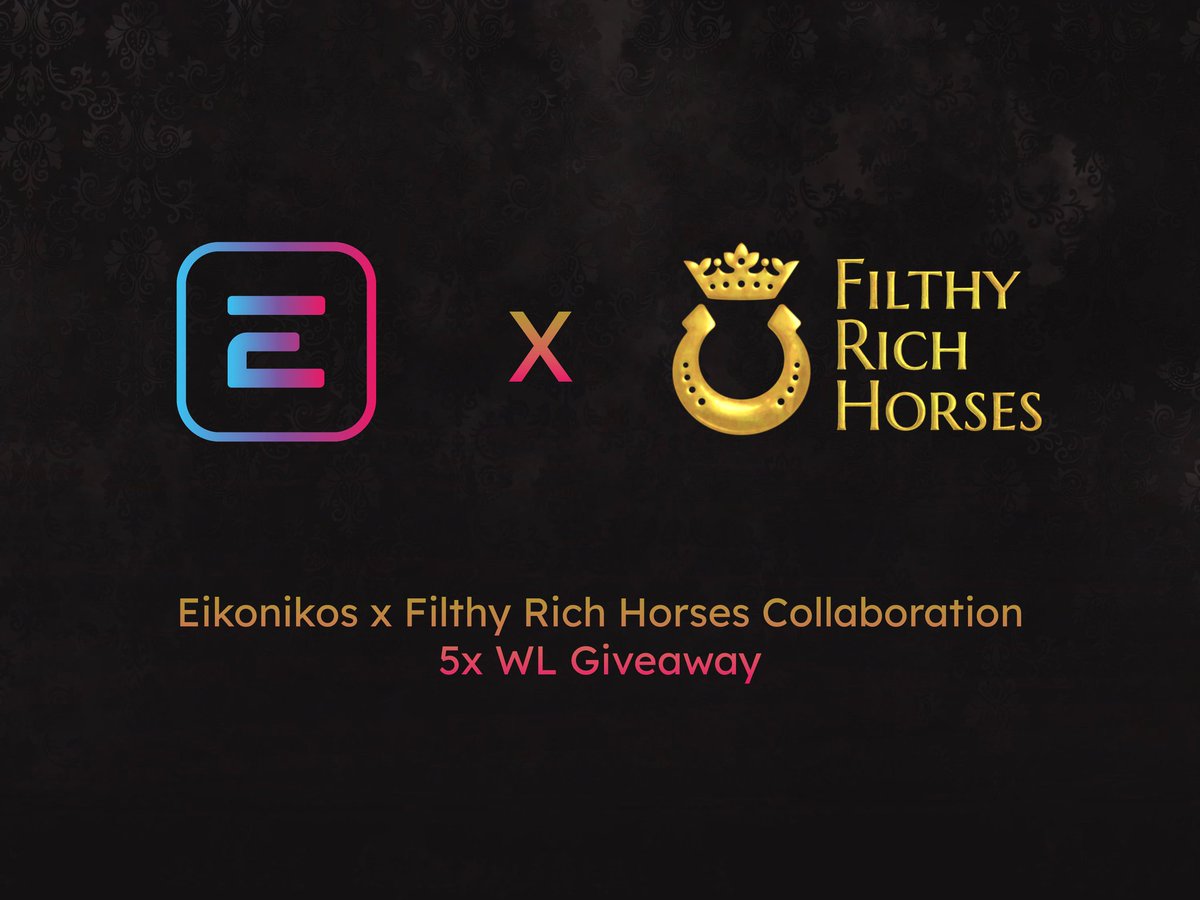 DiamondHoovesio's tweet image. We have been given 5 whitelist spots for @Eikonikos_HQ to share in this collaborative giveaway!

For a chance to win:

✅️ Follow us and @Eikonikos_HQ 
✅️ Like + Tag 2 friends

#LFGallop🐎

Winners will be picked in 24 hours, good luck!🍎