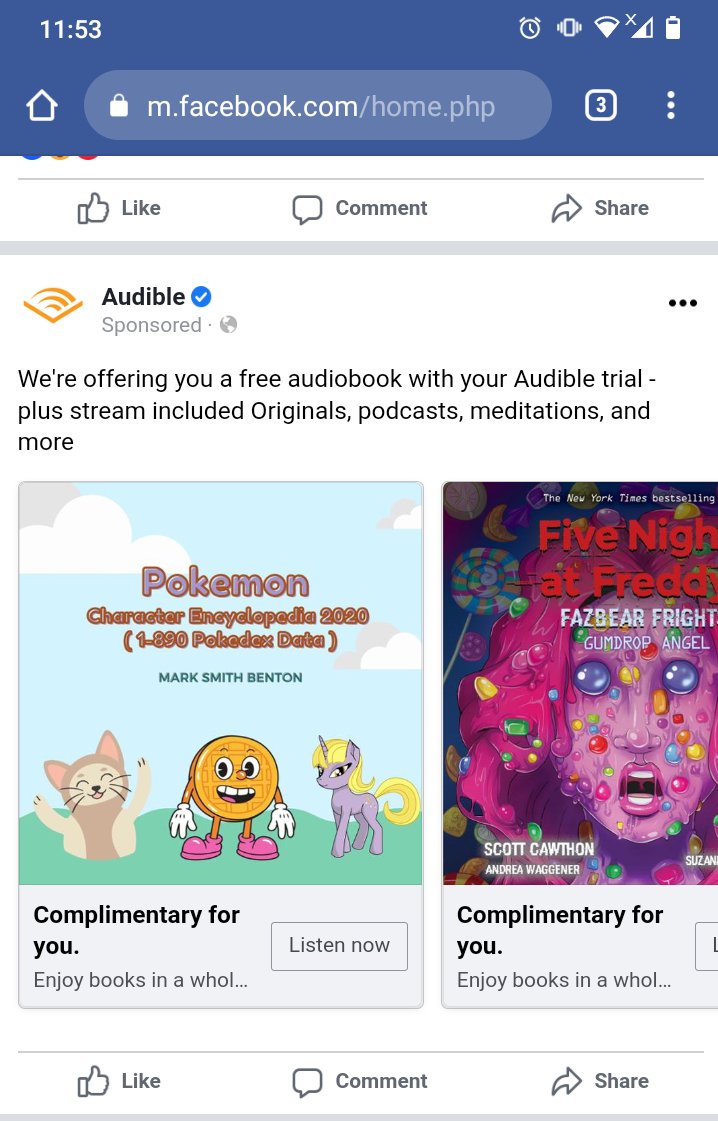 kcomics_o's tweet photo. Audible got their Pókemon guide from Wish, apparently. https://t.co/PIdaBIYugN