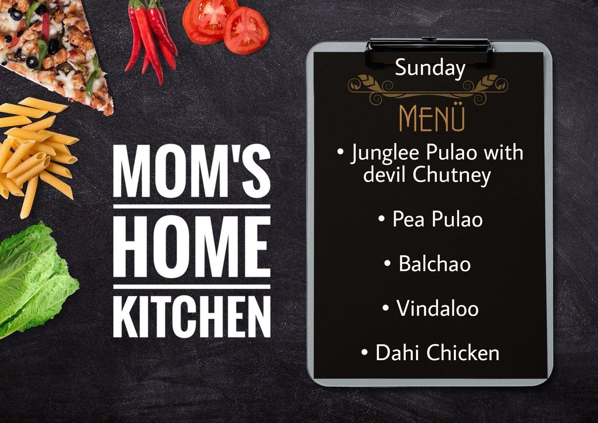 MomsHKitchen19's tweet photo. ₹SundaySpecial
#JungleePulaoWithDevilChutney 
#PeaPulao
#Balchao 
#Vindaloo
#DahiChicken

#MomsHomeKitchen19 https://t.co/1JBbbhaL6T