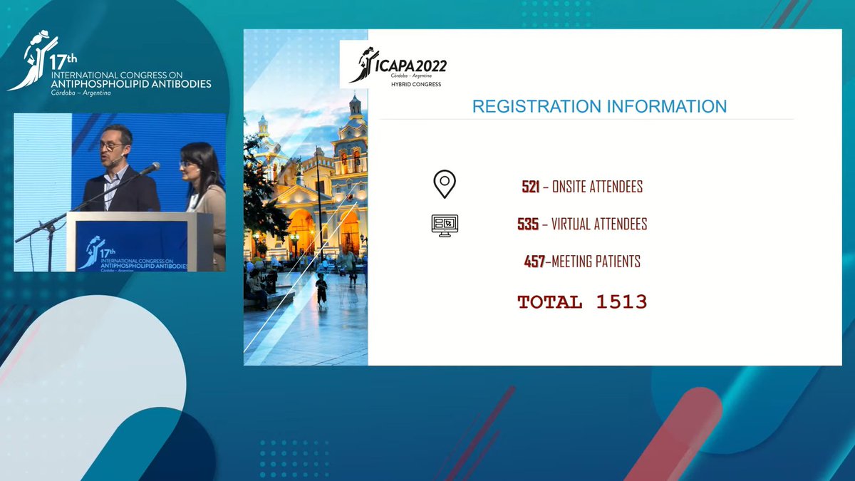 lauraandreoli80's tweet image. #ICAPA2022 🇦🇷 has come to 🔚

Congrats and thanks to Dr. Paula Alba &amp;amp; Dr. Guillermo Pons Estel @gponsestel for organizing such a great congress!🌎

It was very enjoyable also from home 💻
Looking forward to #ICAPA2025 in Japan! 🇯🇵

#APSmatters
@APSFA @APSsupportUK @afosfolipido