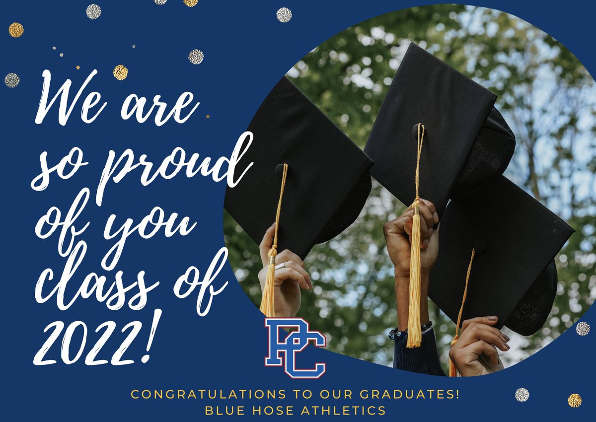 BlueHoseSports's tweet image. Congratulations to our student-athlete graduates today! We are so proud of you! ⚔️

#gobluehose #ononPC