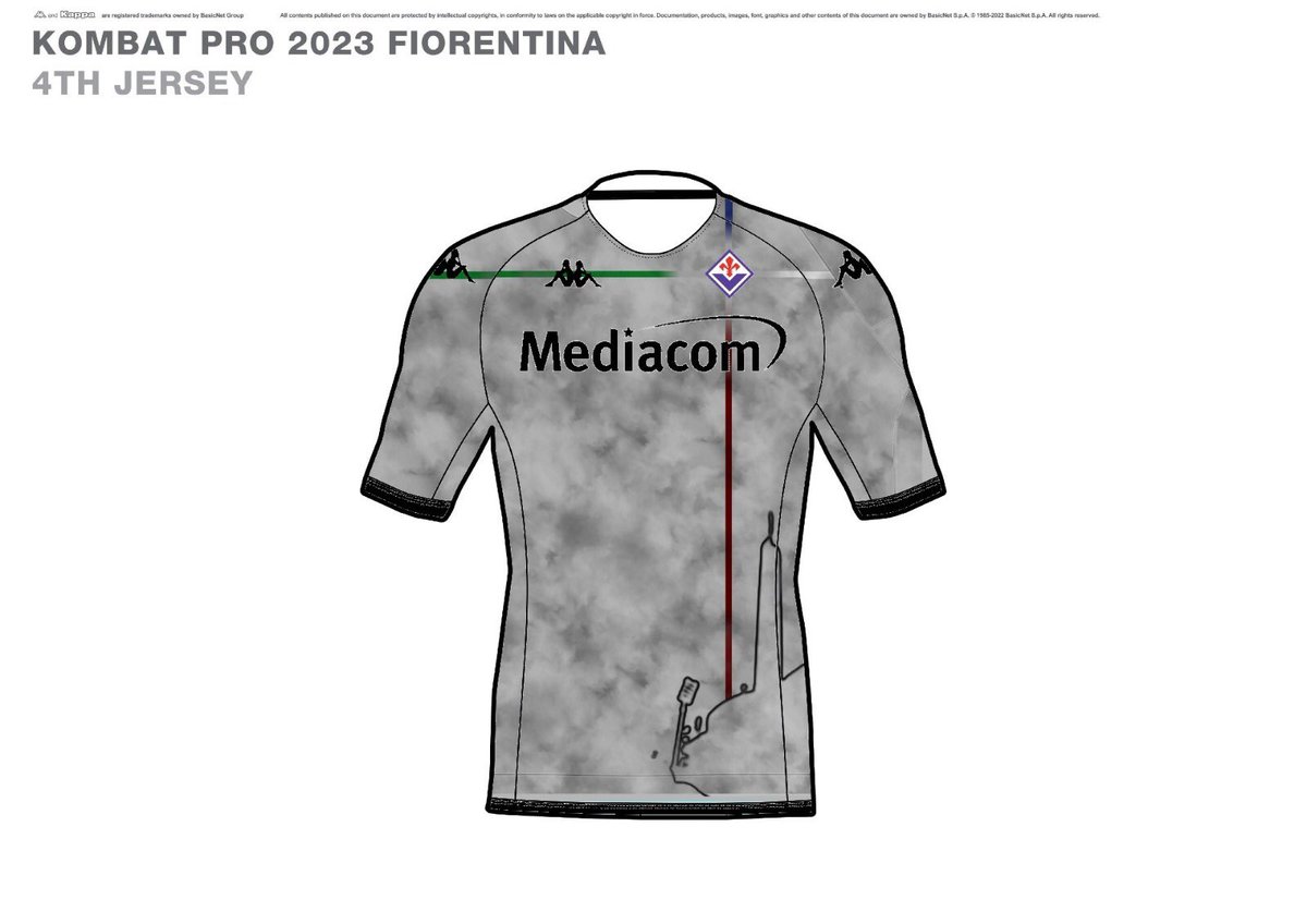 MB21Design's tweet photo. This was the project I made for @ACFFiorentinaEN .
Wasn’t one of the chosen ones but what are your thoughts?

🎨The 4 colors of the city end at the crest
☑️The grey tries to imitate the art of Firenze and the sculpture of David.

#Fiorentina fans cosa ne pensi?
📸@fifakitcreator https://t.co/wUqTtXdLI2