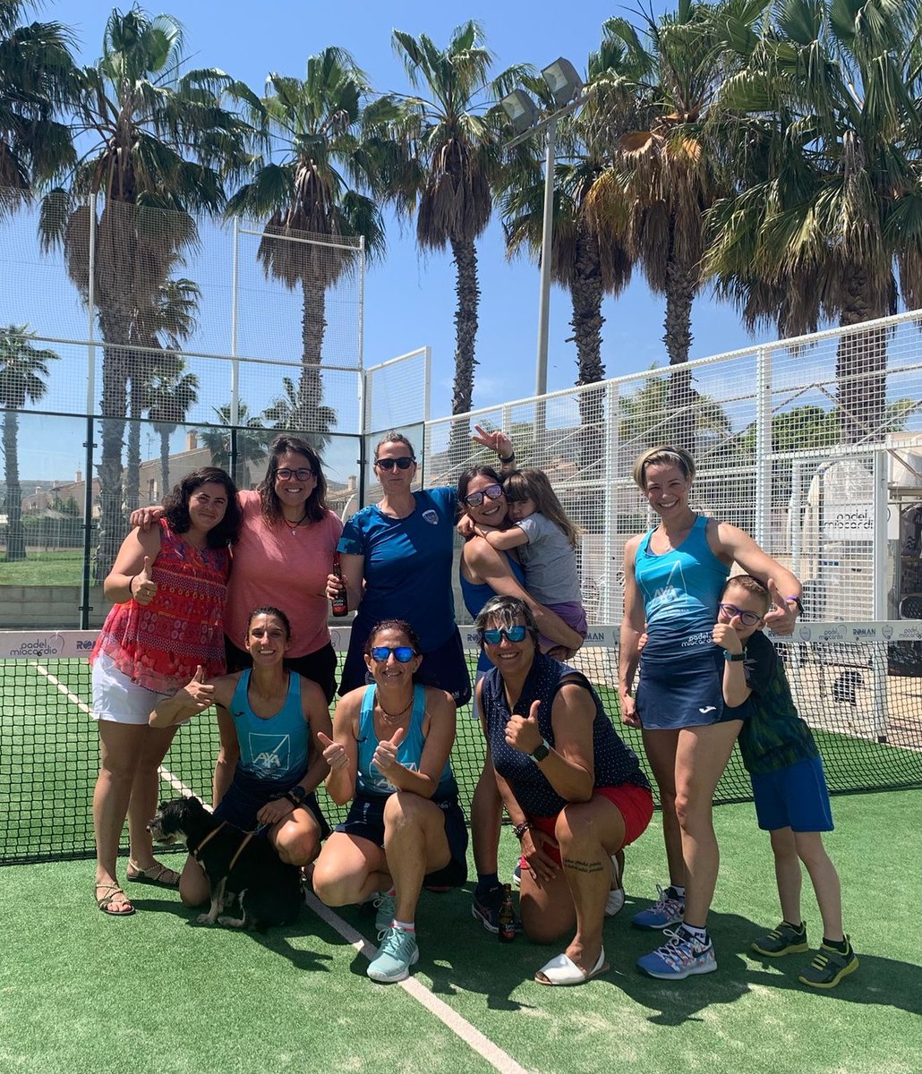 AquadelFem's tweet photo. Pocas sensaciones llenan tanto como sentirse orgullosa de pertenecer a un equipo a un Club 🎾 como #ClubPadelMiocardio 🙌👏 
Feliz por la entrega y el corazón​ de hoy equipo.Seguimos + retos + desafíos
#FPRM #LigaNacionalFederada 
CLUB PADEL MIOCARDIO 🐍
🔚 FINAL(3-0)🆚Olimpic https://t.co/xVagBKsNaE