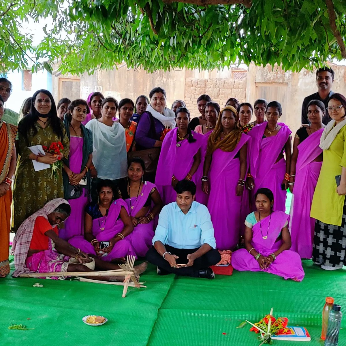 maunadave's tweet photo. Visit to #meinpur block, #Gariaband district of #Chhattisgarh and meeting with #SHG members. #PVTG #Ultrapoorinclusion https://t.co/vTvsaq7asx