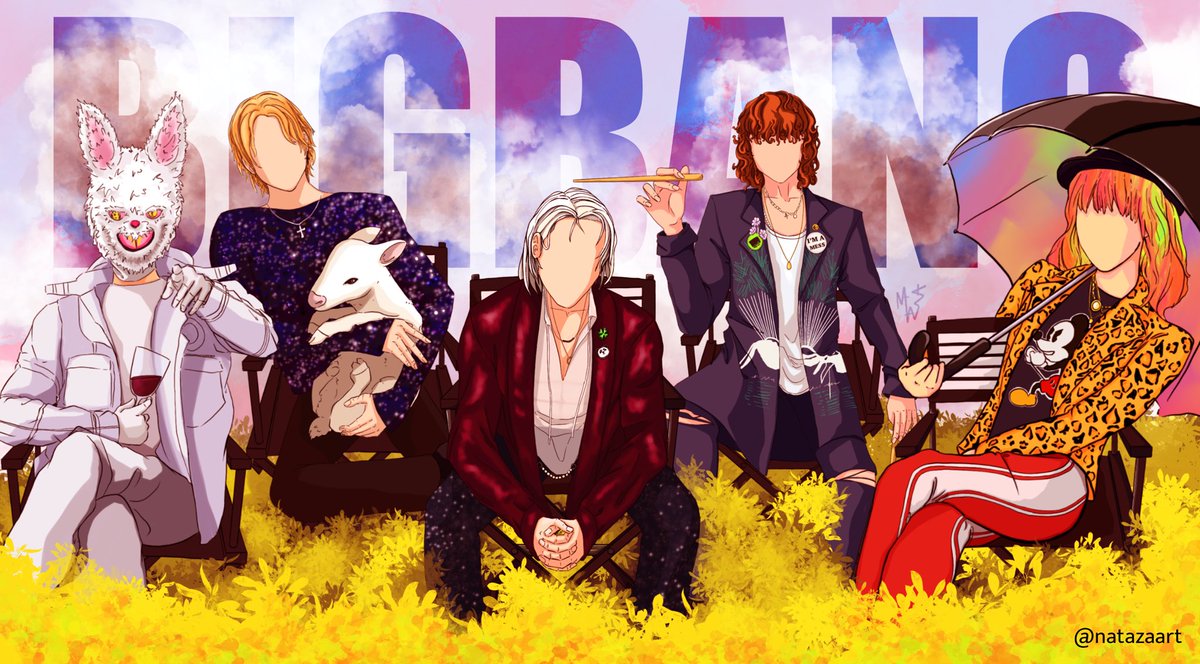 natazaart's tweet photo. Set is done. Everyone is dressed and ready for photo op. 😆 OT5 FOREVER 💛💛💛💛💛 #BIGBANG @YG_GlobalVIP @ForvictoRi @IBGDRGN @Realtaeyang #TTOP #DAESUNG #GDRAGON #TAEYANG #SEUNGRI https://t.co/GAqM7EVEOR