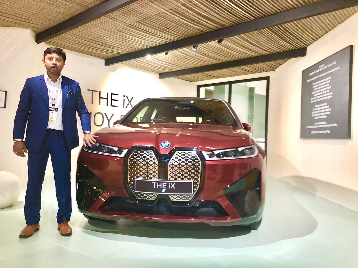 rajesh_b_r's tweet photo. Find the most sustainable piece of art at the #IndiaArtFair: the all-electric #BMWiX🔋

Modern. Futuristic. Minimalistic. Powerful. Sophisticated. Sustainable inside and out. The future is here.
♻️🛻
#iRacing #eSports #Motorsports #BMW #BMWM4 #Racing #Aerokinetix
#JoyBornAgain https://t.co/YaMNKCSZFF