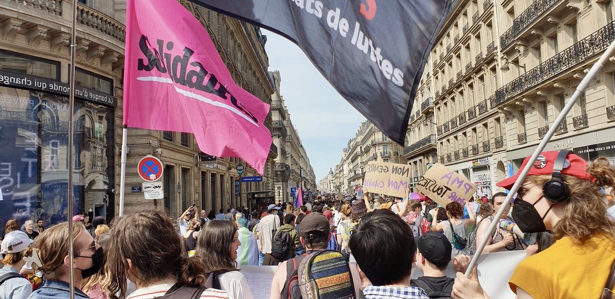 SolidairesParis's tweet image. 📢 Marche pour l’égalité 🏳️‍⚧️ #existransinter #existrans2022