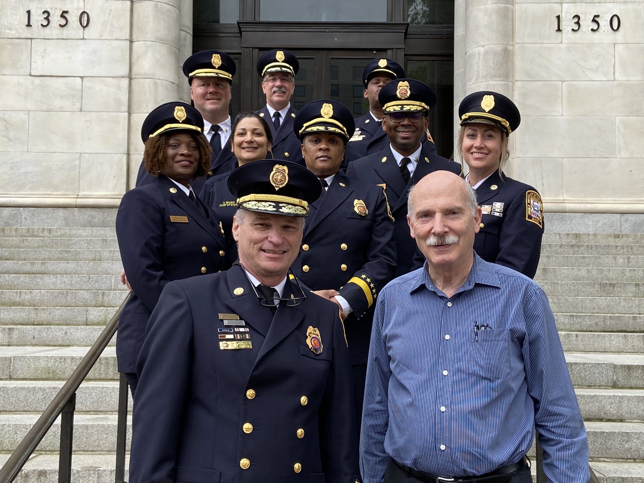Phil Mendelson on Twitter: "It was great to catch our @dcfireems first  responders out today for the 150th Anniversary parade and apparatus  display. The department has surely evolved in 150 years and