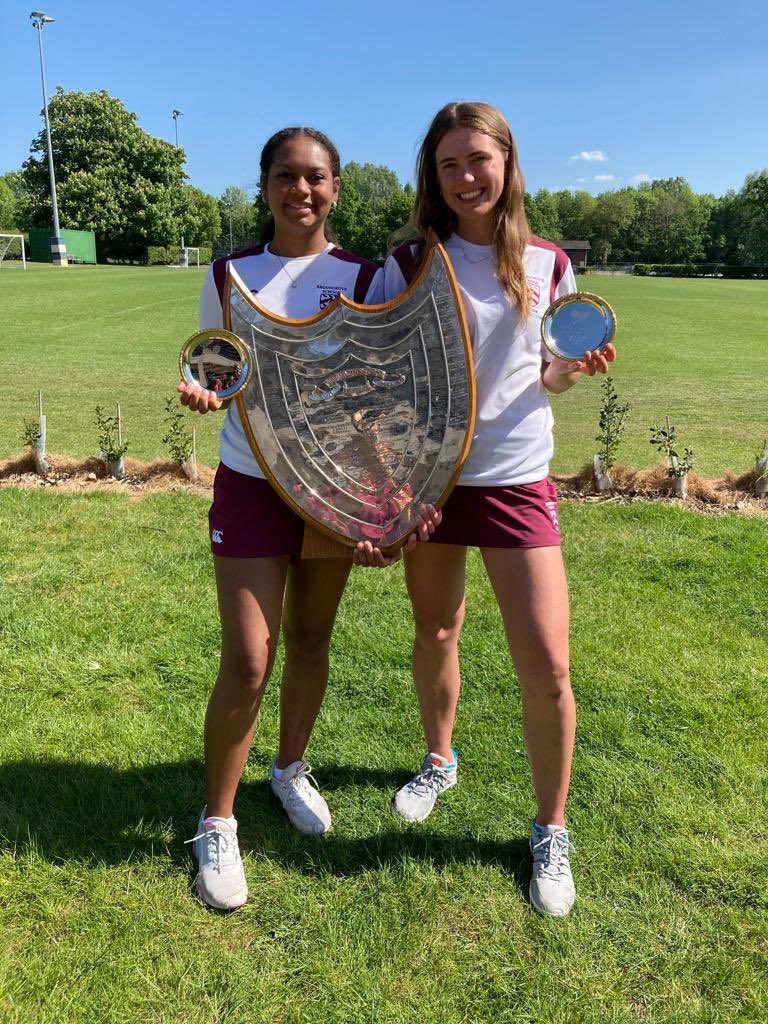 BromsGirlsPE's tweet photo. Congratulations to Latesha and Paulina for winning the Midlands Girls’ Tennis Tournament today @BromsSchool https://t.co/vffI6COnb5