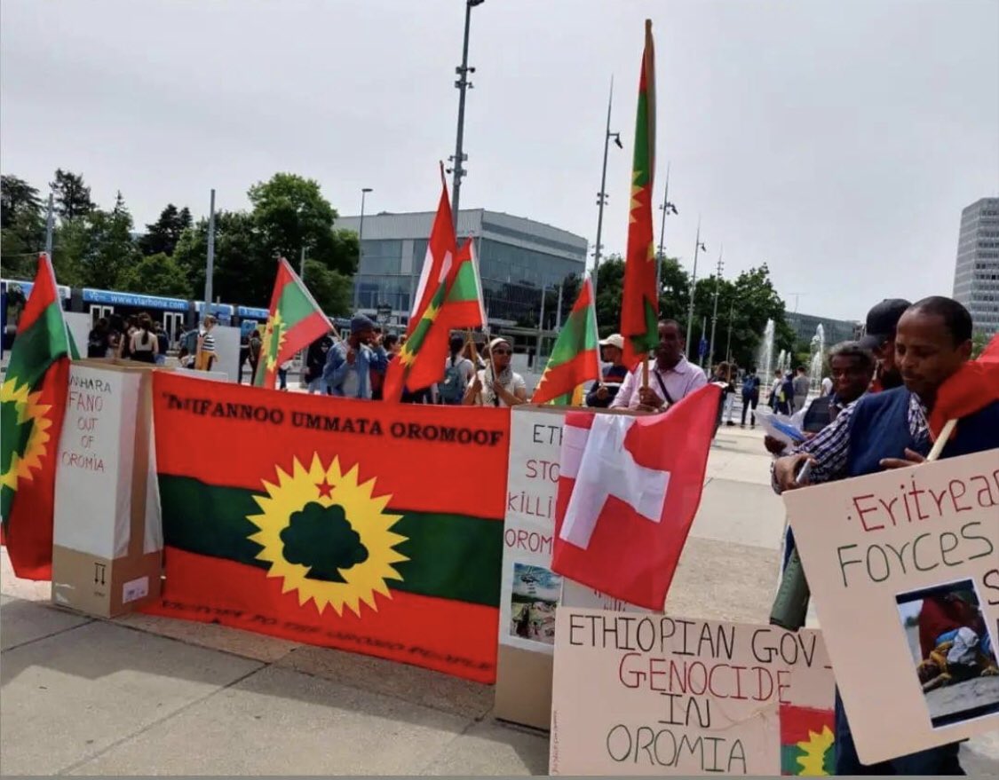 AnasBushra5's tweet photo. Why is @AbiyAhmedAli so uneasy about the Oromo Community’s Grand Rally being held world wide?It’s the same protests that propelled him onto the Throne.Knows the enormous power diasporas wield #WhatsHappeningInOromia #OromoLiberationArmy #OromoVoice #OromoProtests #OromoRevolution https://t.co/sGL1lrUxL7