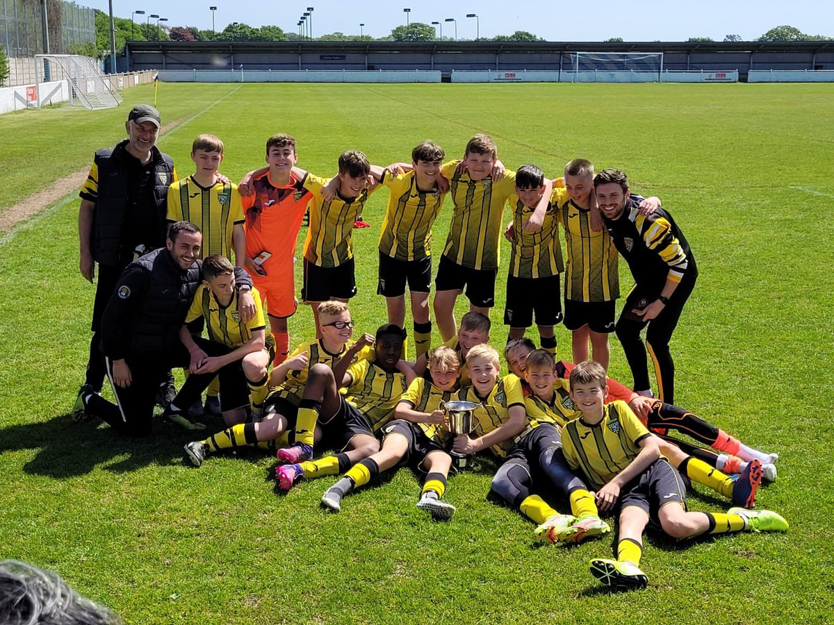 🏆 // CHAMPIONS!

Our Under 13’s won their Open Cup Final this morning! 

2 down, 1 to go! 👀⏳
#UTSP 🟡⚫️