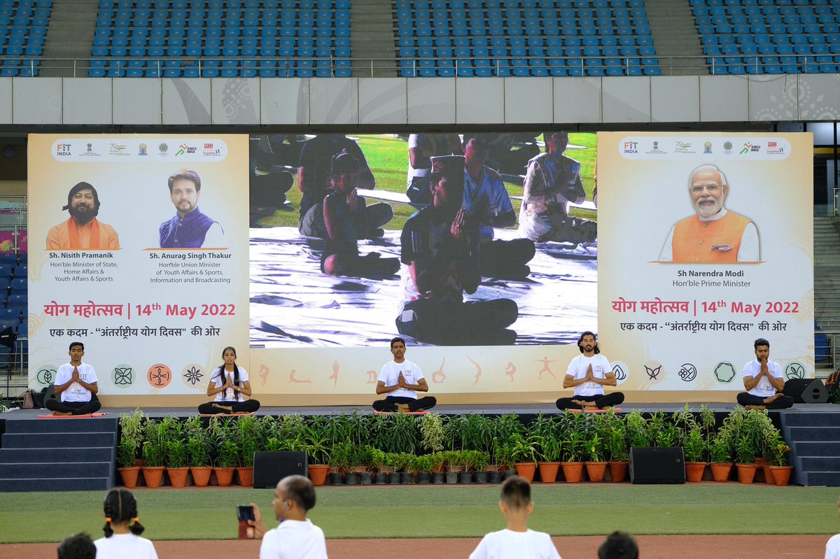 Take a look at the glimpses from the event 🤩

#NewIndiaFitIndia #AmritMahotsav #FitIndiaMovement