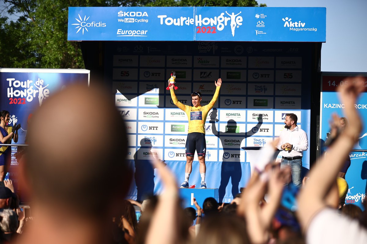 Tour de Hongrie (@tour_de_hongrie) on Twitter photo #TourdeHongrie GC (Stage 4)
๐ก Jakobsen (๐ณ๐ฑ, QST)
2โฃ Barbier (๐ซ๐ท, IPT) +10
3โฃ Reynders (๐ง๐ช, SVB) +12
4โฃ Groenewegen (๐ณ๐ฑ, BEX) +16
5โฃ Viviani (๐ฎ๐น, IGD) +17
6โฃ Vandebosch (๐ง๐ช, AFC) +17
7โฃ Weemaes (๐ง๐ช, SVB) +18
8โฃ Walls (๐ฌ๐ง, BOH) +22
9โฃ Baroncini (๐ฎ๐น, TFS) +22
๐ Dina (๐ญ๐บ, EOK) +22 #TourdeHongrie GC (Stage 4)
๐ก Jakobsen (๐ณ๐ฑ, QST)
2โฃ Barbier (๐ซ๐ท, IPT) +10
3โฃ Reynders (๐ง๐ช, SVB) +12
4โฃ Groenewegen (๐ณ๐ฑ, BEX) +16
5โฃ Viviani (๐ฎ๐น, IGD) +17
6โฃ Vandebosch (๐ง๐ช, AFC) +17
7โฃ Weemaes (๐ง๐ช, SVB) +18
8โฃ Walls (๐ฌ๐ง, BOH) +22
9โฃ Baroncini (๐ฎ๐น, TFS) +22
๐ Dina (๐ญ๐บ, EOK) +22