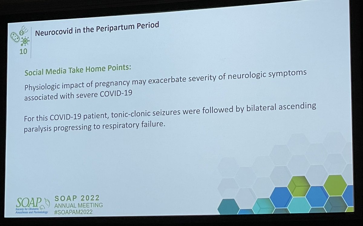 Great case presentation by our fellow Dr Kroh! Expertly moderated by the one and only @emilysharpe #SOAPAM2022 @VUMC_Anes