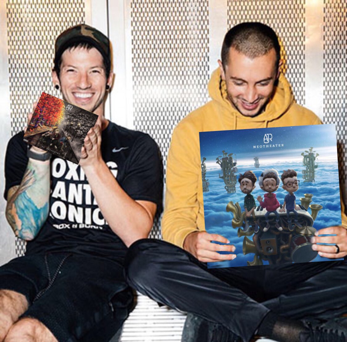 Ur_Fav_AJR's tweet photo. Twenty Øne Pilots likes AJR https://t.co/GakfQSQmRr