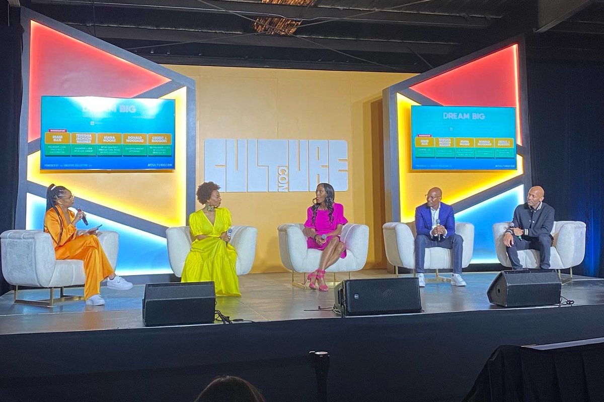 So honored to have been a part of #CultureConATL presented by @HBOMax! It was amazing to see so many dope creatives of color in a space that was designed for us, by us. Thanks to <a href="/THECC_NYC/">The Creative Collective NYC</a> for having me. Nothing moves without us! #CultureCon