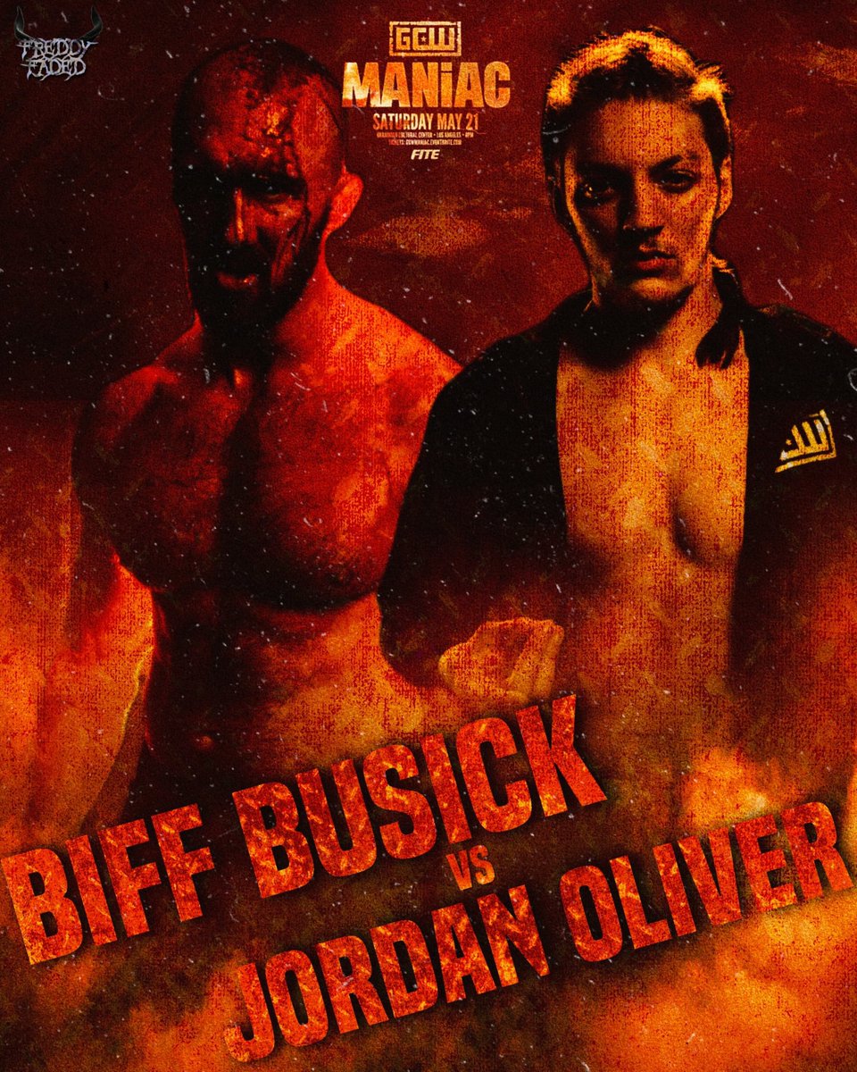 freddy2faded's tweet photo. Demented
#wrestling #prowrestling #GCW #GCWManiac #JordanOliver #BiffBusick #independentwrestling https://t.co/2ahmopaUId