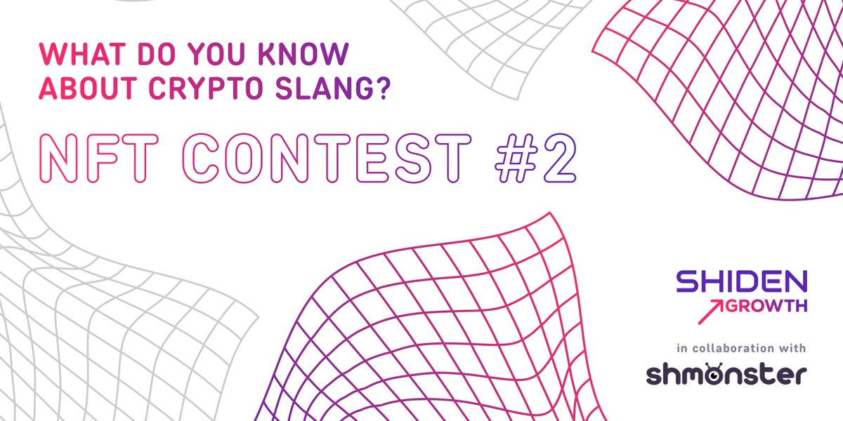ShidenNetwork's tweet photo. 👹Are you ready to win a Shmonster?👹

✅Like &amp; Quote RT Twitter post
✅Respond to this tweet with the meaning of the slang shown
✅Submit your entry on Gleam
5 random participants who correctly decipher the crypto slang shown in the picture will win their own Shmonsters NFT! https://t.co/vlGvas9BPV