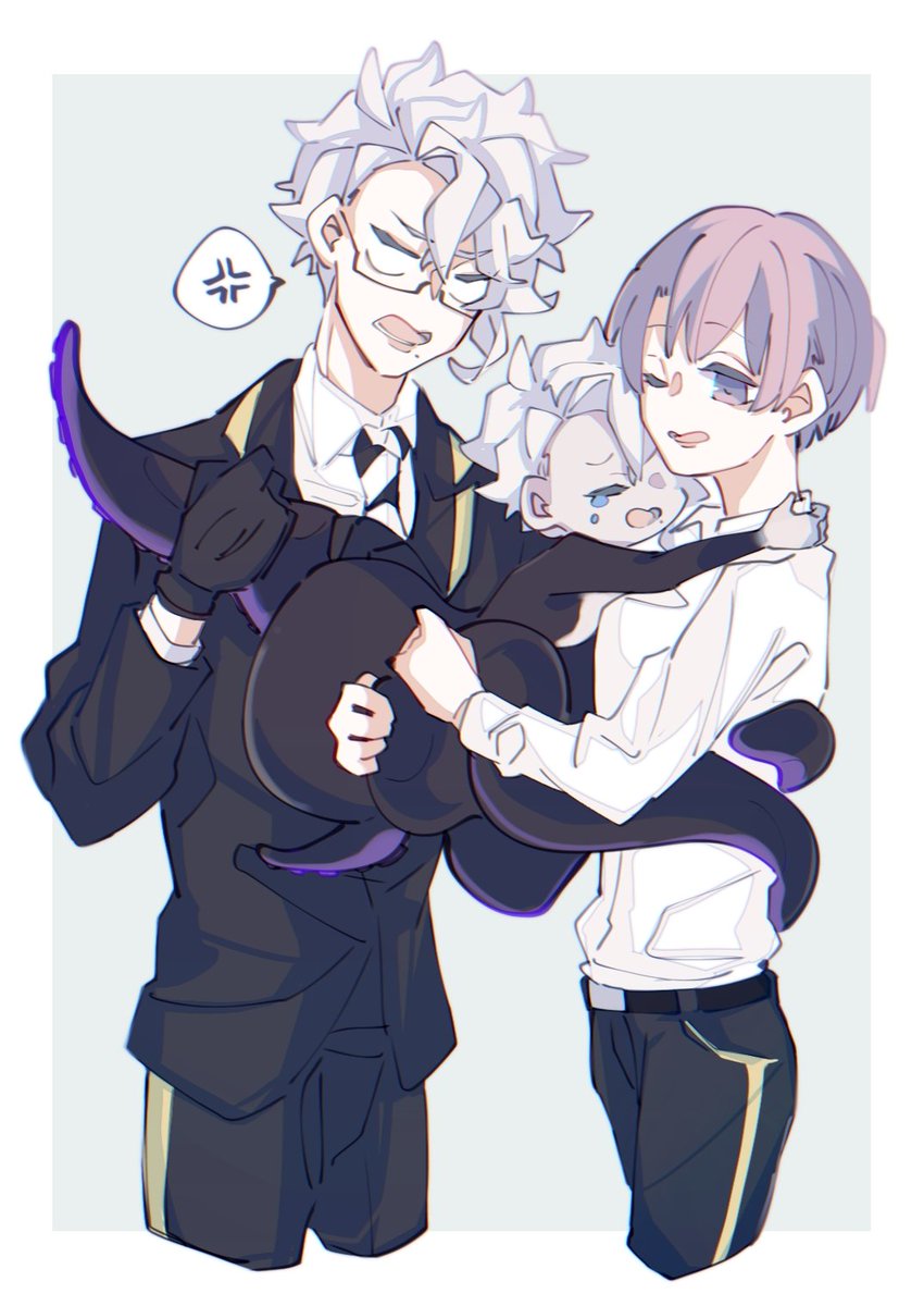 アズ監🐙🦐※顔あり
🐙「そいつ嘘泣きです!!!!!」

#twstプラス 