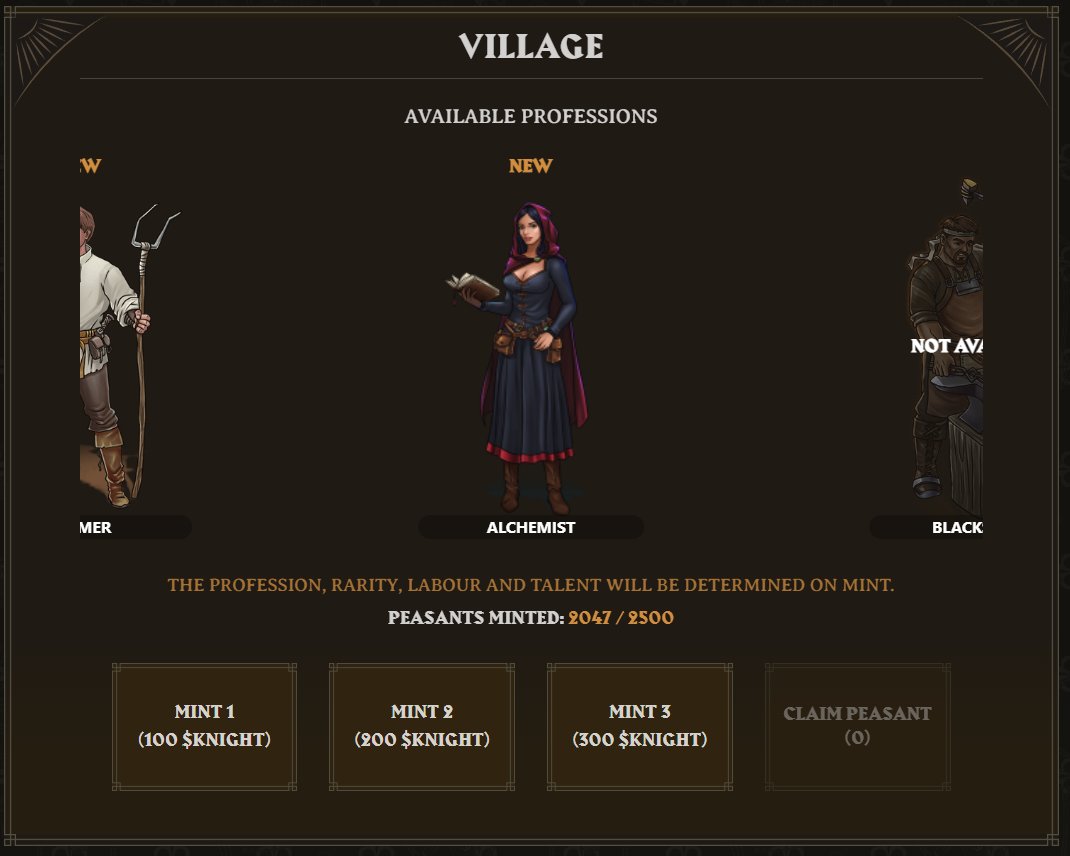 Knights & Peasants tweet media