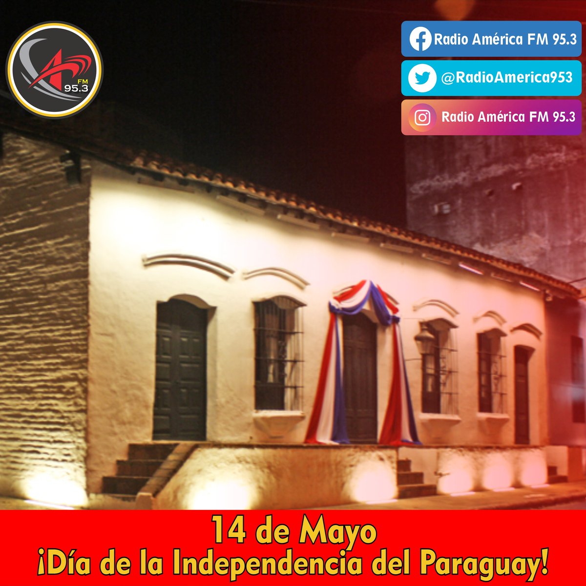 ¡211 Años de Independencia del Paraguay! 🇵🇾